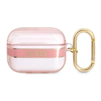 GUESS ETUI ZA SLUŠALKE AIRPODS PRO PINK PINK STRAP COLLECTION