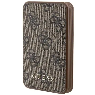 GUESS POWERBANK 15W 5000MAH OVITEK RJAVA ZA TELEFONE IN NAPRAVE