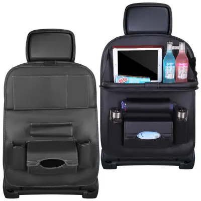 ORGANIZATOR ZA AVTOSEDEŽ ZAŠČITNIK POLICA MINI CAR TABLE ČRNA