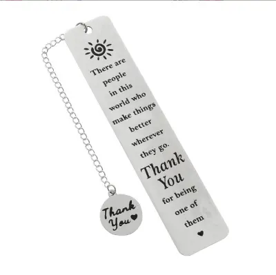 Eleganten zaznamek iz nerjavečega jekla za ljubitelje knjig   Model 2