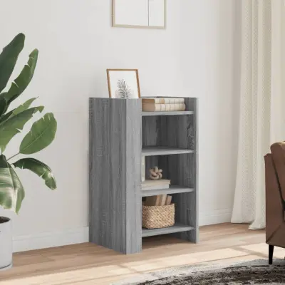The Living Store Komoda siva sonoma 45x35x75 cm inženirski les - Komoda