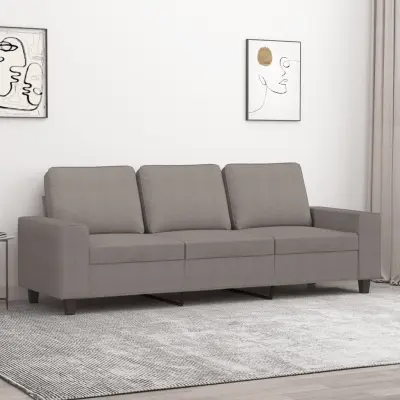 The Living Store Trosed taupe 180 cm blago - Kavč Trosed
