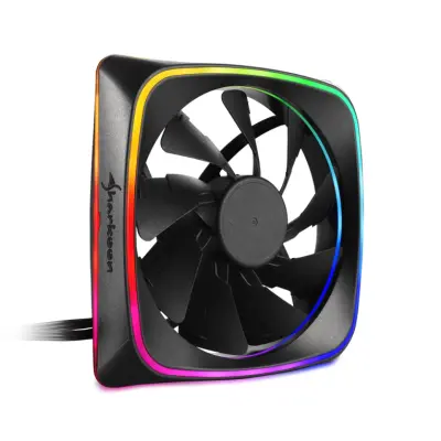 Ventilador caja morske luči morske luči 120x120x 25 mm rgb LED