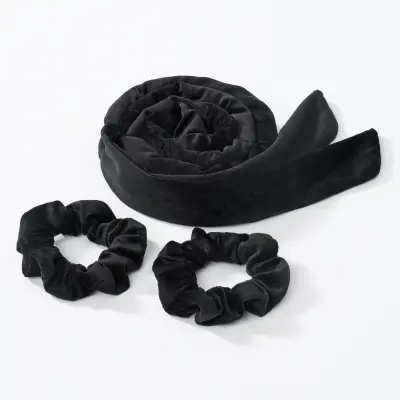 Sleep Styler set za kodre brez toplote Black