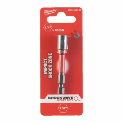 Milwaukee nasvet z magnetnim pokrovčkom šestnajstega letala 1/4 "(65 mm)