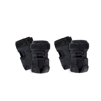 Ščitniki za pasje tačke - črni  L