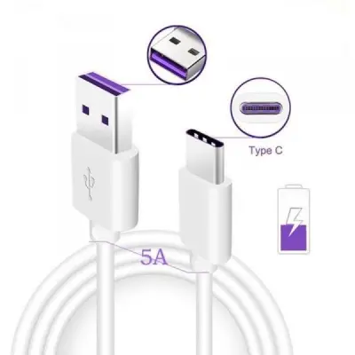 USB kabel HUAWEI Type-C 5A 100W 1m Quick Charge QC3.0, bulk