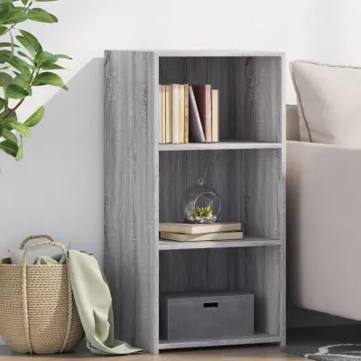 The Living Store Komoda siva sonoma 45x41x93 cm inženirski les - Komoda