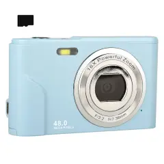 Kompaktni digitalni fotoaparat DC311 z 32 GB kartico TF LightBlue