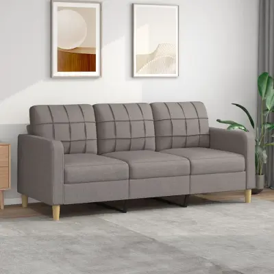 The Living Store Trosed taupe 180 cm blago - Kavč Trosed