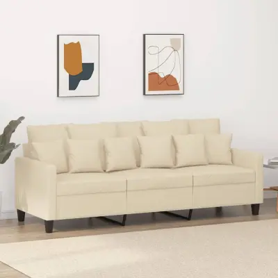 The Living Store Trosed krem 180 cm blago - Kavč Trosed