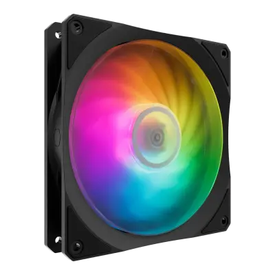 Cooler Master Mobius 140P Argb Računalniško ohišje 14 cm Črna 1 Enota(e)