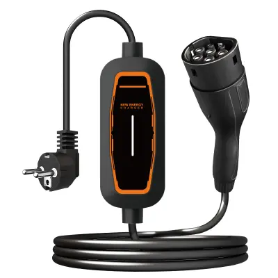 T6 EV Polnilnik 16A 3,5KW z indikatorsko lučko - 5 metrov