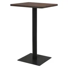 The Living Store Bistro miza temno pepelnata 78,5x78,5x107 cm - Barska Mizica