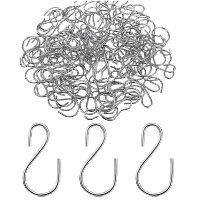 Paket 50 sponk za božične luči Srebrne sponke za zunanje svetilke  S