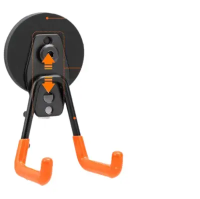 Magnetni kavlji - Trdno shranjevanje orodja Orange