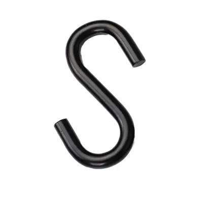 Trdni kavlji v obliki črke S za viseče mreže za kampiranje, vrtne gugalnice