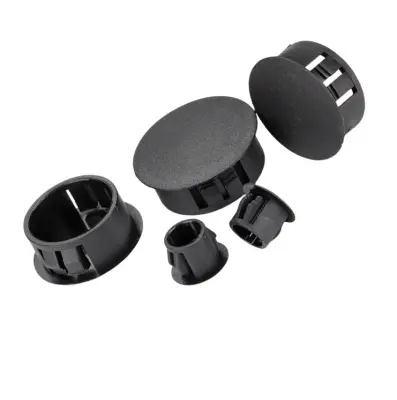 40 mm čepi za črne luknje za pohištvo (10 paketov)