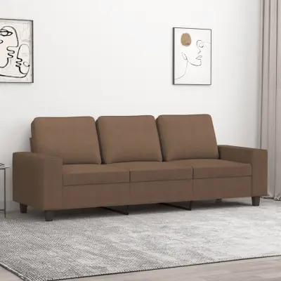 The Living Store Trosed rjav 180 cm blago - Kavč Trosed