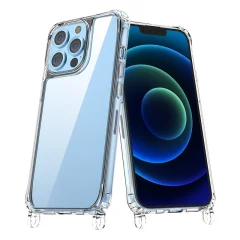 Prozoren akrilni ovitek za telefon z vrvico za Samsung Galaxy S serijo   Model 13