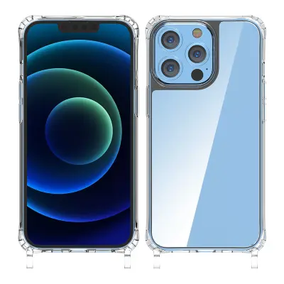 Prozoren akrilni ovitek za telefon z vrvico za Samsung Galaxy A serijo   Model 4