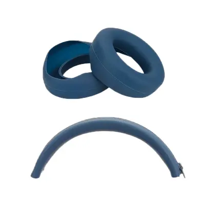 Silikonski zaščitni etui za slušalke Beats Studio3 - ušesne školjke in naglavni trak Blue