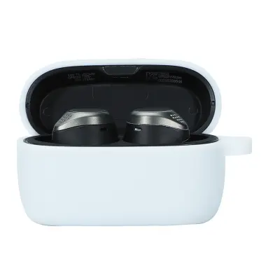 Zaščitni ovitek za Jabra Elite 75T s ključavnico - mehak in odporen na udarce White