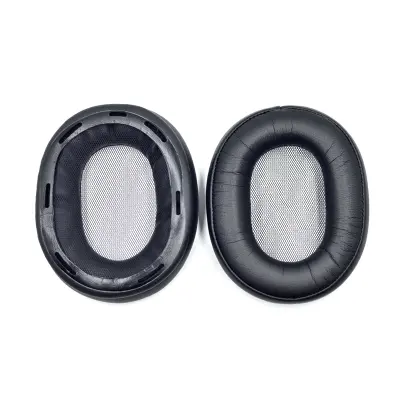 Nadomestne blazinice za slušalke Sony MDR-1A - beljakovinsko usnje Black