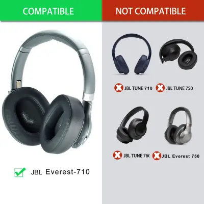 Nadomestne blazinice za ušesa za JBL Everest 710 - titanove barve (2-pak)