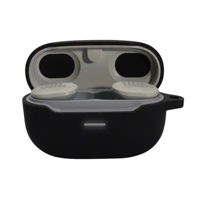 Zaščitna torbica za Bluetooth slušalke s karabinom Black