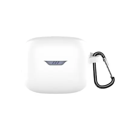 Zaščitna torbica za JBL Tune Buds s karabinom White