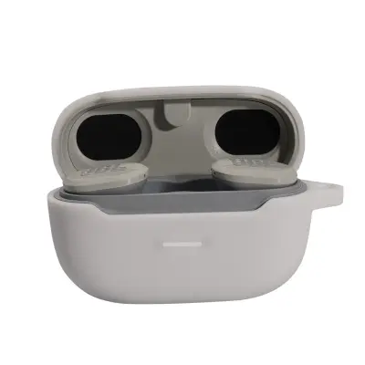 Zaščitna torbica za Bluetooth slušalke s karabinom White