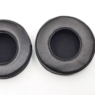 Nadomestne blazinice za ušesa za JBL E50BT, mehke blazinice za ušesa iz ovčje kože za slušalke JBL S500 S700 (2 pakiranja, črna)