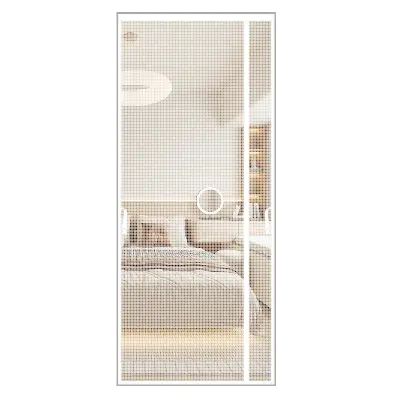 Magnetni zaslon za vrata z obteženim dnom, mreža iz steklenih vlaken   Model 2