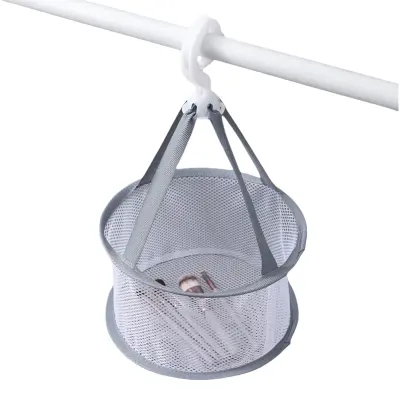 Košarica za ličila z vrtljivim kavljem LightGrey