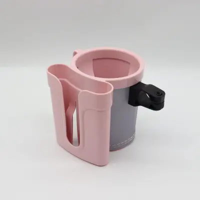 Držalo za telefon za kolo z nosilcem za plastenko vode Pink