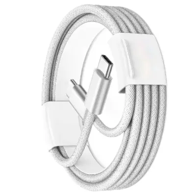 2 paket kablov USB C na USB C, 60 W kabel za hitro polnjenje za iPhone 15/16  1,5 m