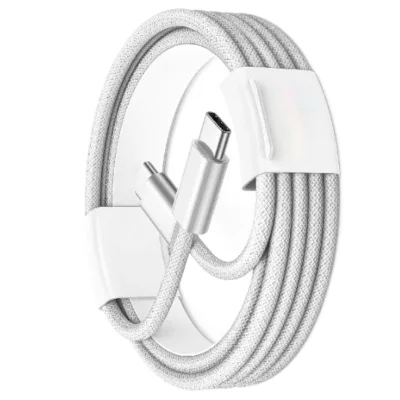 2 paket kablov USB C na USB C, 60 W kabel za hitro polnjenje za iPhone 15/16  2m