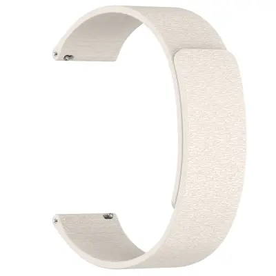 Silikonski magnetni paš s teksturo lesa White 18 mm