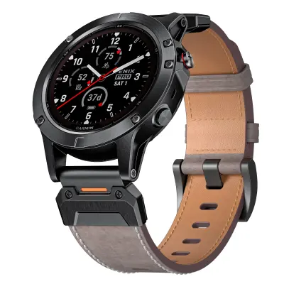 Pašček za uro Garmin 26 mm Grey