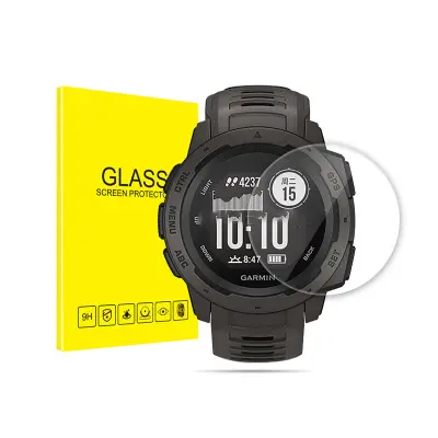 Zaščitna folija za Garmin Instinct 2 (2 kom), kaljeno steklo [EZ Fit]