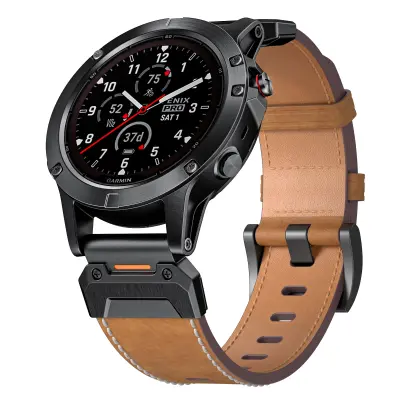Pašček za uro Garmin 26 mm Brown
