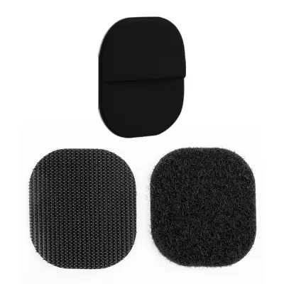 Držalo za AirTag z lepilom in ježkom Black