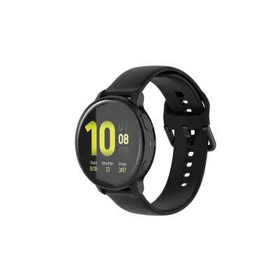 Galvanizirano ohišje za uro Samsung Watch Active 2 - 40 mm Black