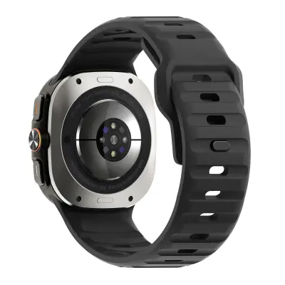 Silikonski pašček za uro Samsung Watch Ultra Black