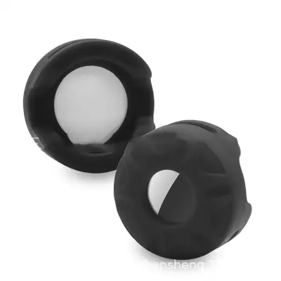 Silikonski ovitek za sledilnik AirTag za hišne ljubljenčke Black S