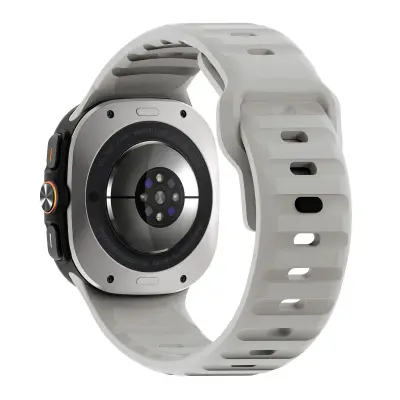 Silikonski pašček za uro Samsung Watch Ultra Grey
