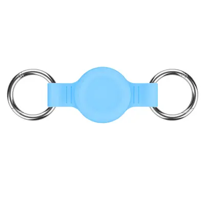 Silikonski zaščitni etui za sledilnik hišnih ljubljenčkov Apple AirTag LightBlue
