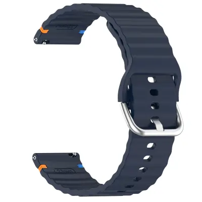 Silikonski pašček za uro Galaxy Watch, Huawei Watch, Xiaomi Watch Blue