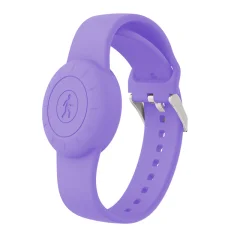 Silikonski zaščitni etui za Apple AirTag Loop (dolg) Purple